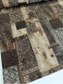Кулирка Винтажный узор, с/л