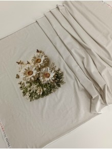 Кулирка купон Ромашки 3д, с/л, 75*180 см