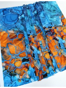 Кулирка купон Морская живопись, с/л, 125*180 см