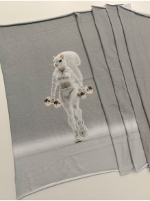 Кулирка купон Белочка-спортсменка, с/л, 74*180 см