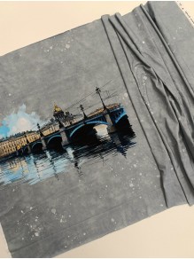 Кулирка купон Санкт-Петербург Исаакиевский собор, с/л, 80*180 см