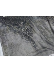 Кулирка купон Узор на серо-бежевом, с/л, 75*180 см