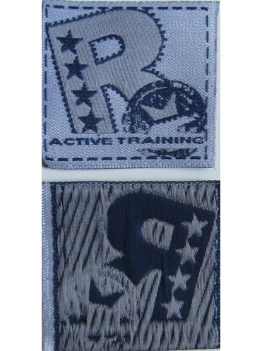 Нашивка № 2 Active Training синий 3.5х3 см