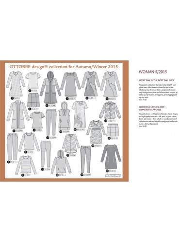 Ottobre WOMAN № 5/2015 (на АНГЛИЙСКОМ ЯЗЫКЕ)