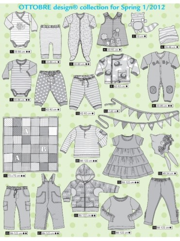 Ottobre Kids № 1/2012 (на АНГЛИЙСКОМ ЯЗЫКЕ)
