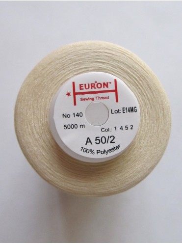 Нитки Euron универсальные А 50/2 №140 5000м (1452 экрю)
