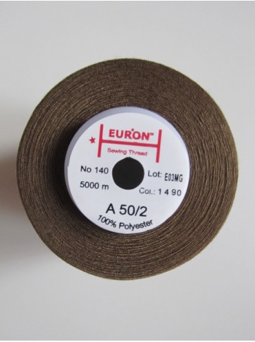 Нитки Euron универсальные А 50/2 №140 5000м (1490 коричневый)