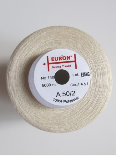 Нитки Euron универсальные А 50/2 №140 5000м (1451 бежевый) 
